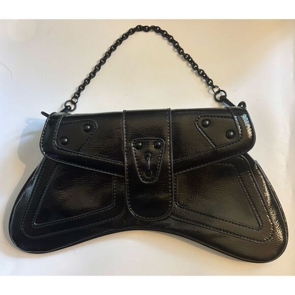 Poppy Lissiman MERLIN Shoulder Bag in  BLACK - Picture 3 of 8